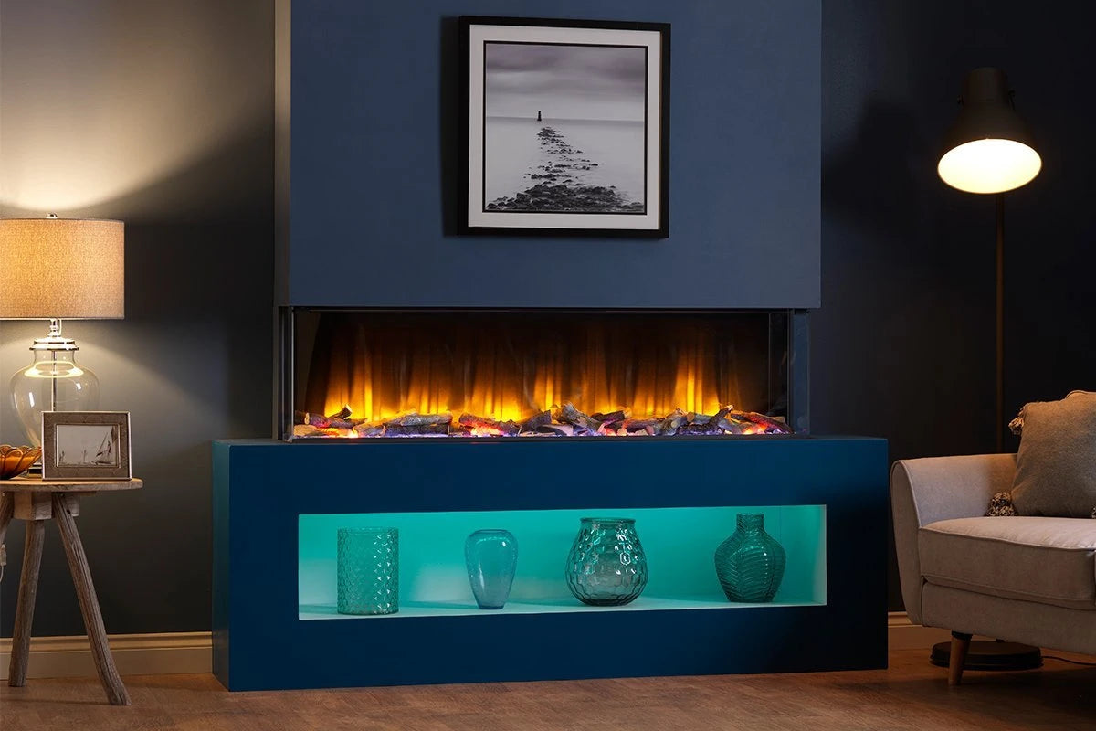 Charlton & Jenrick Polaris 1600 Elektrische haard 3-zijdig