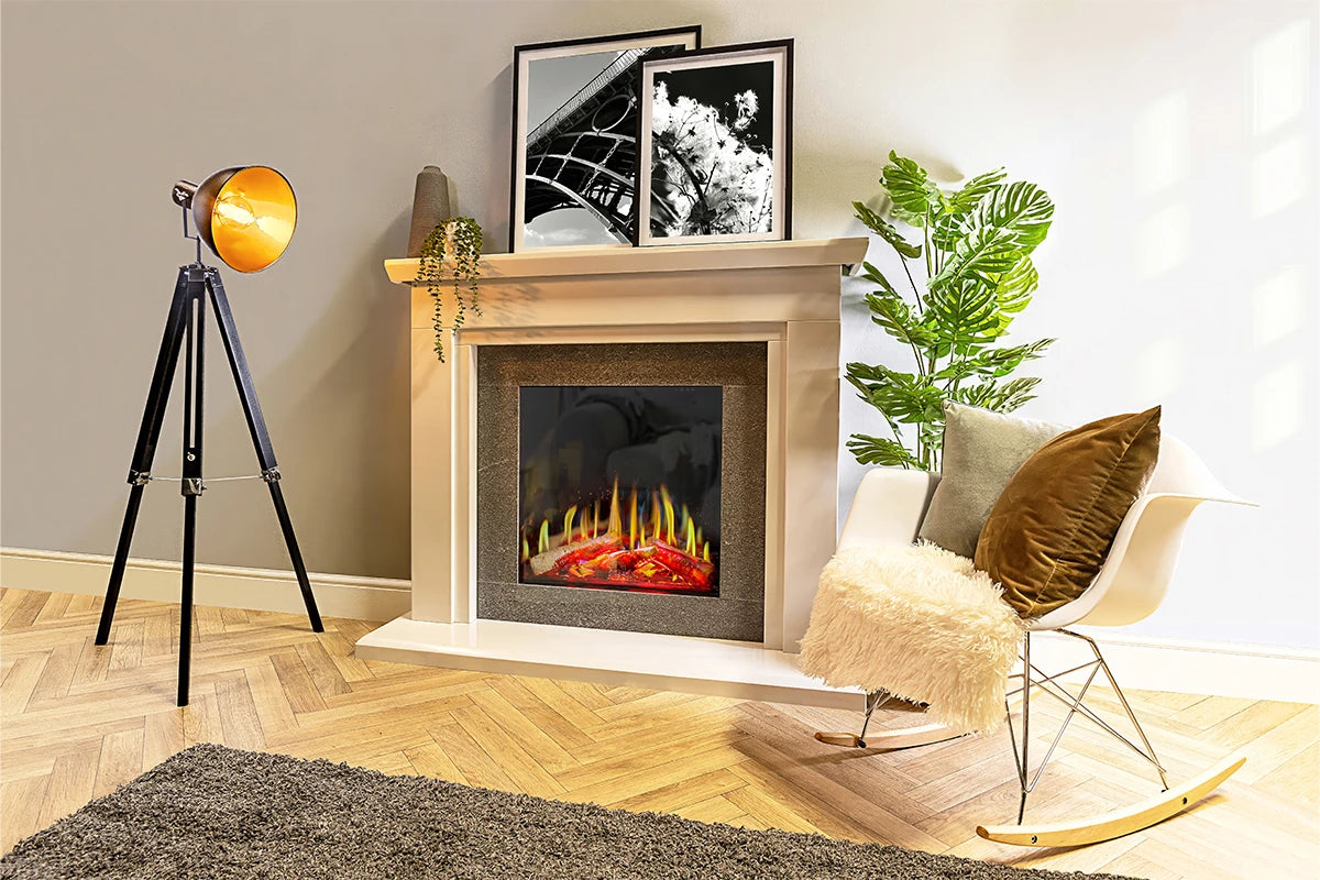 Charlton & Jenrick Luminosa 62 Elektrische haard 3-zijdig