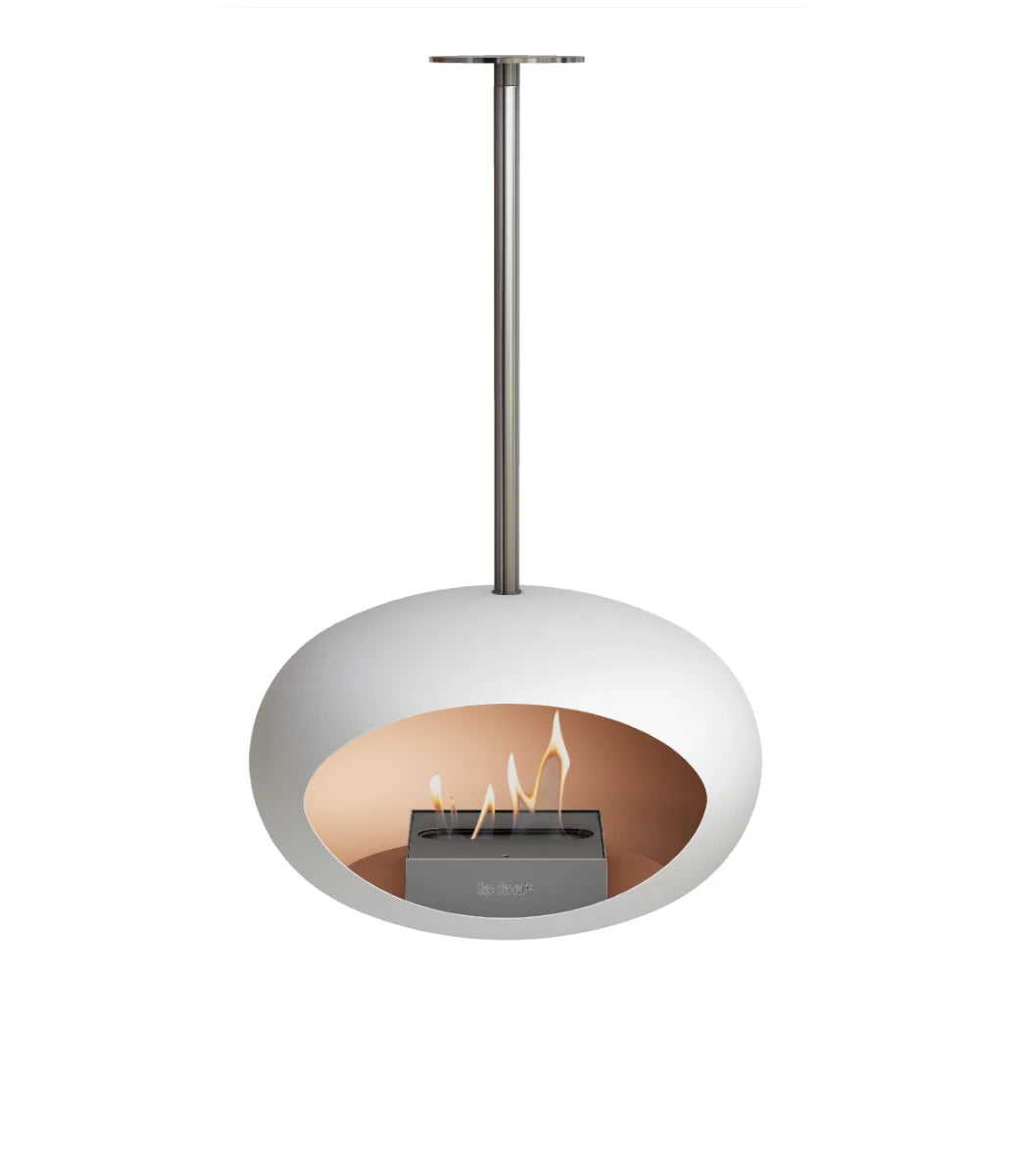 Le feu Bio ethanol haard - White Sky