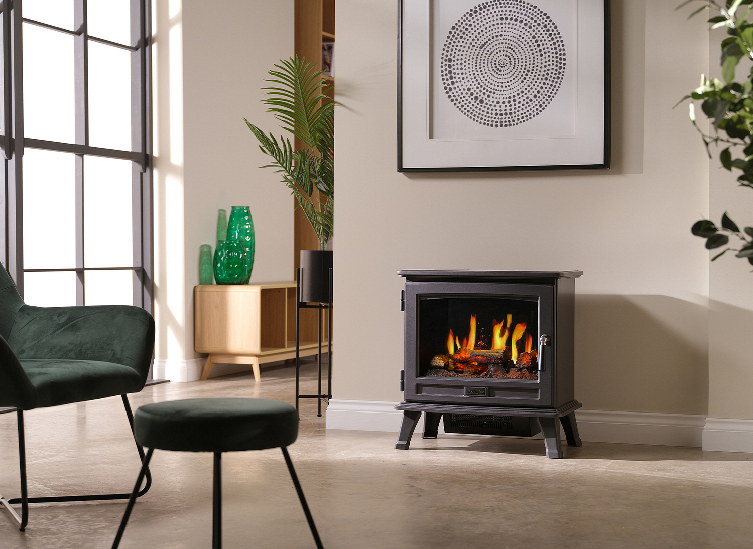 Dimplex Belgravia - Cheminée électrique autoportante