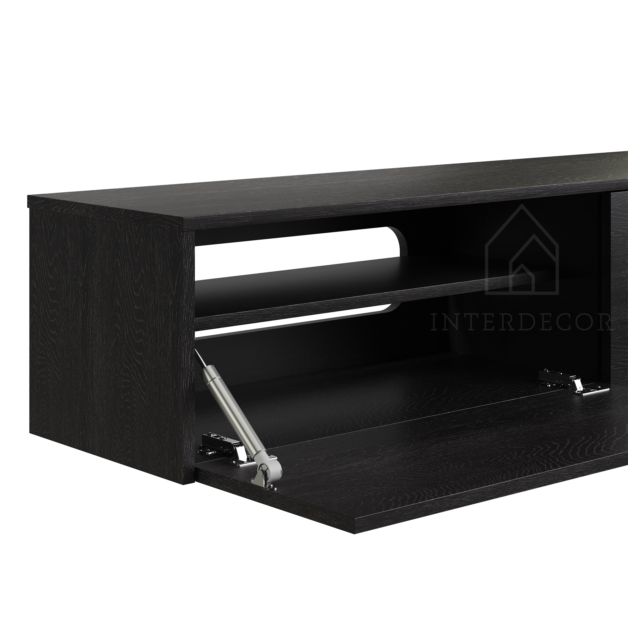 Elegance Collection TV meubel Madera Zwevend Zwart