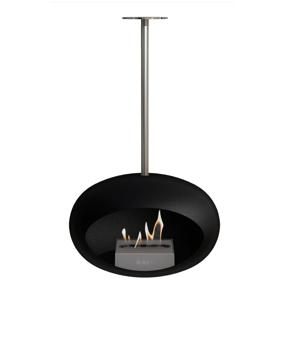 Le feu Bio ethanol haard - Black Sky