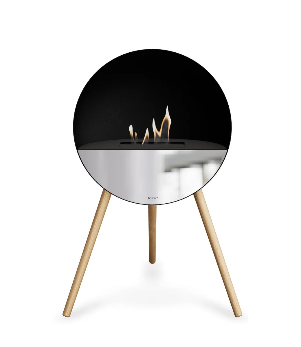 Cheminée à bioéthanol LeFeu - Eye Black