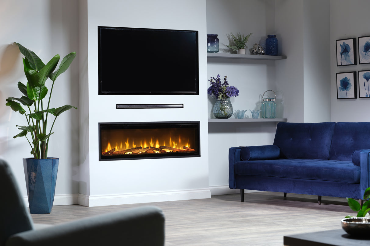 Dimplex Foyer électrique encastrable Ignite Evolve 74 pouces - 194 cm