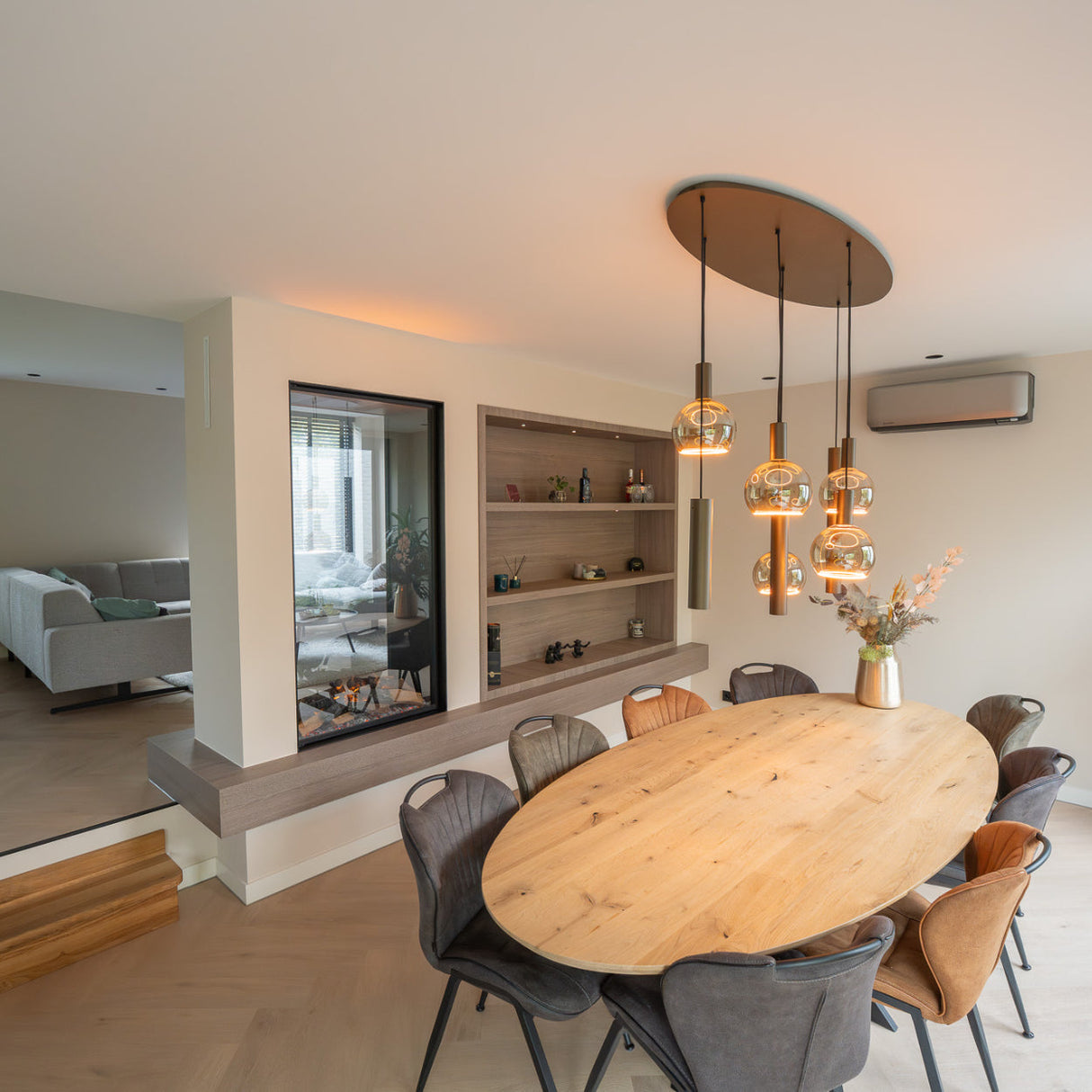 Faber Elektrische Waterdamp haard - e-MatriX Mood Vertical