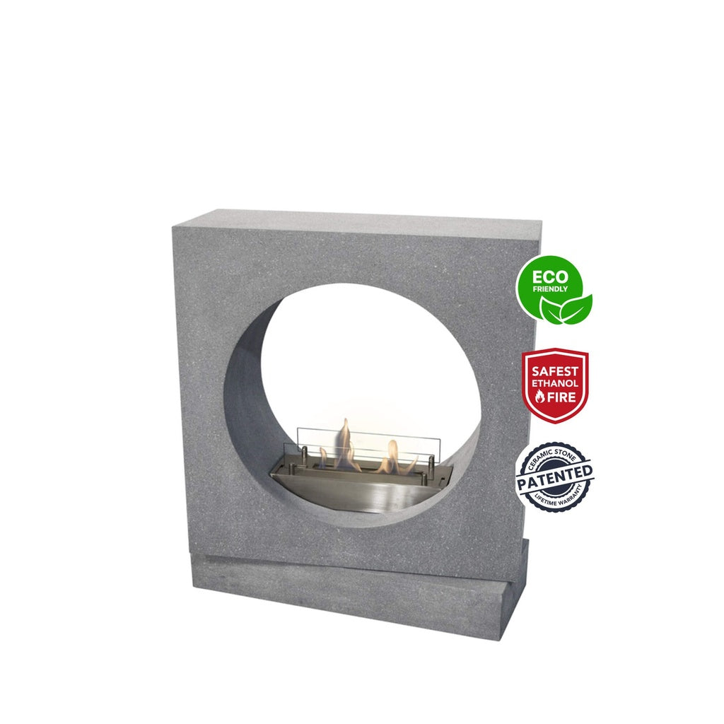 Cheminée tunnel bioéthanol Xaralyn Milano