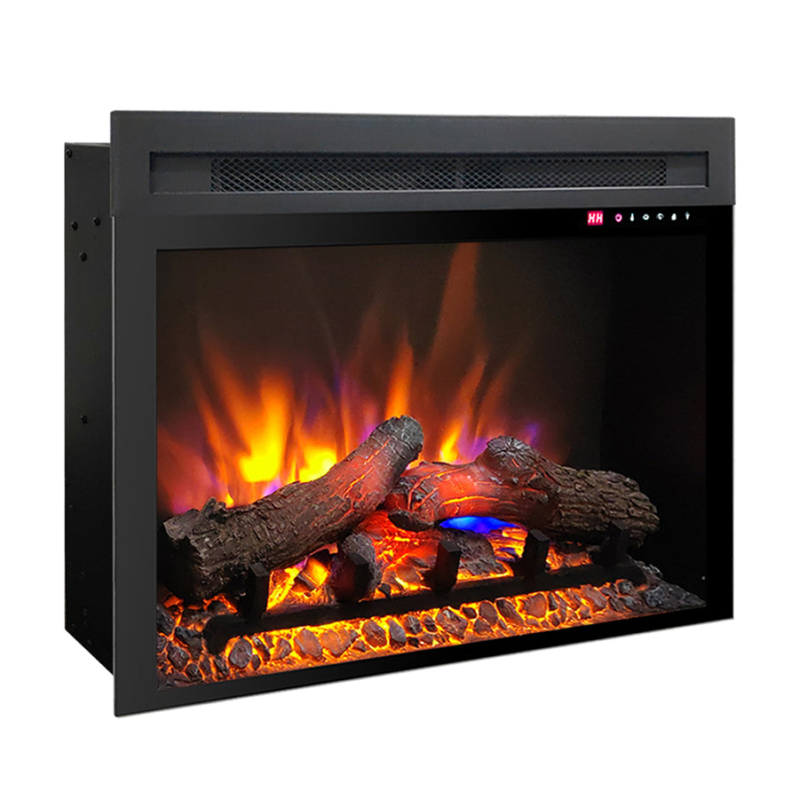Cheminée électrique EVIQ Ambre 28" pouces - 72 cm