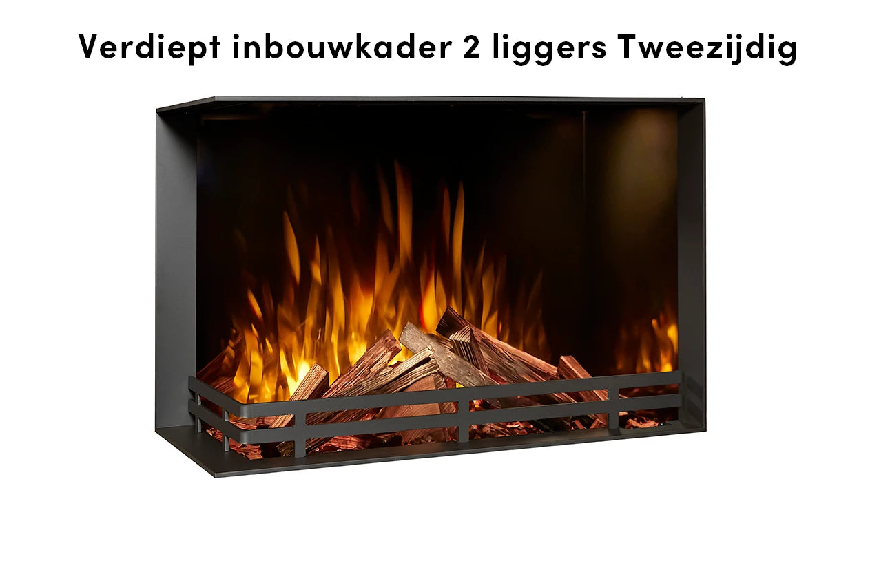 Fair Fires Tru Vizion Solution Elektrisch haard 650 Tweezijdig