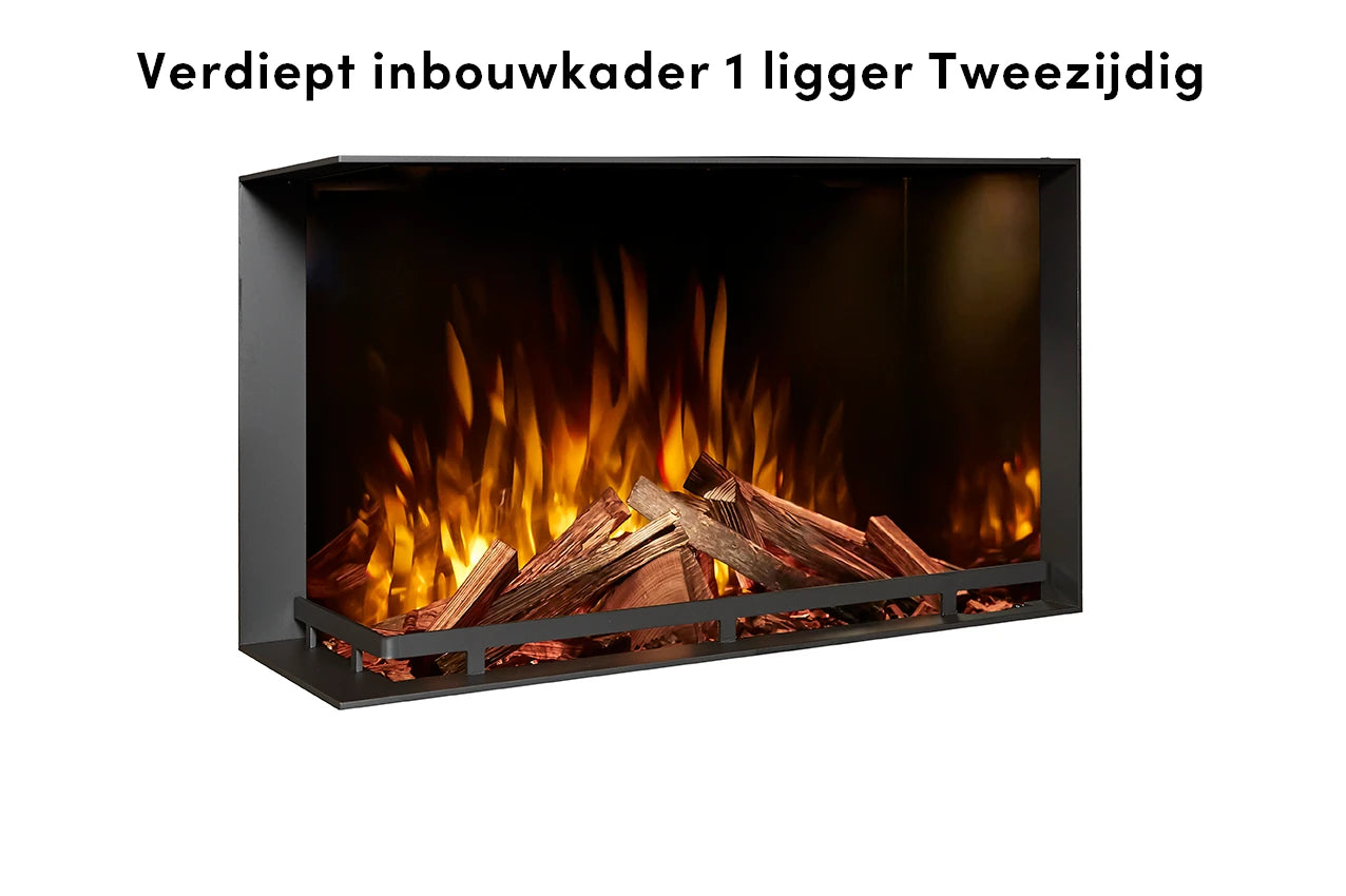 Fair Fires Tru Vizion Solution Elektrisch haard 650 Tweezijdig