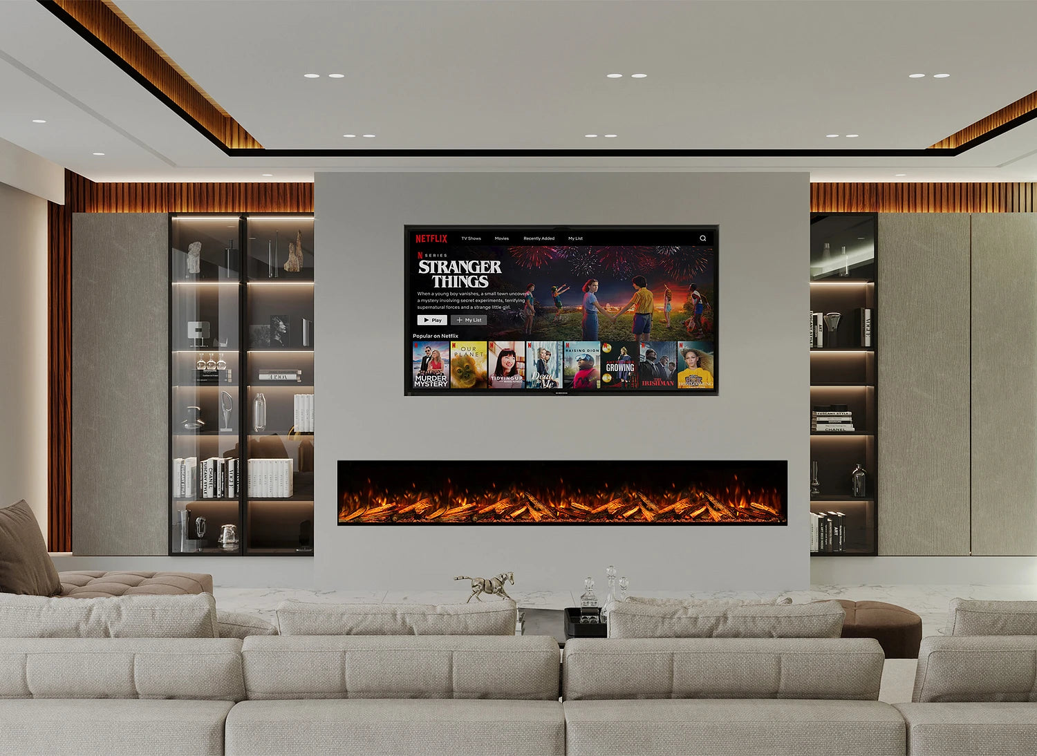 Fair Fires Tru Vizion Pano elektrische haard - X 3000