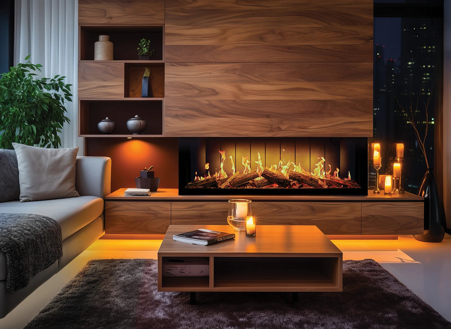 Fair Fires Solution TrueFlame 1500 LCD