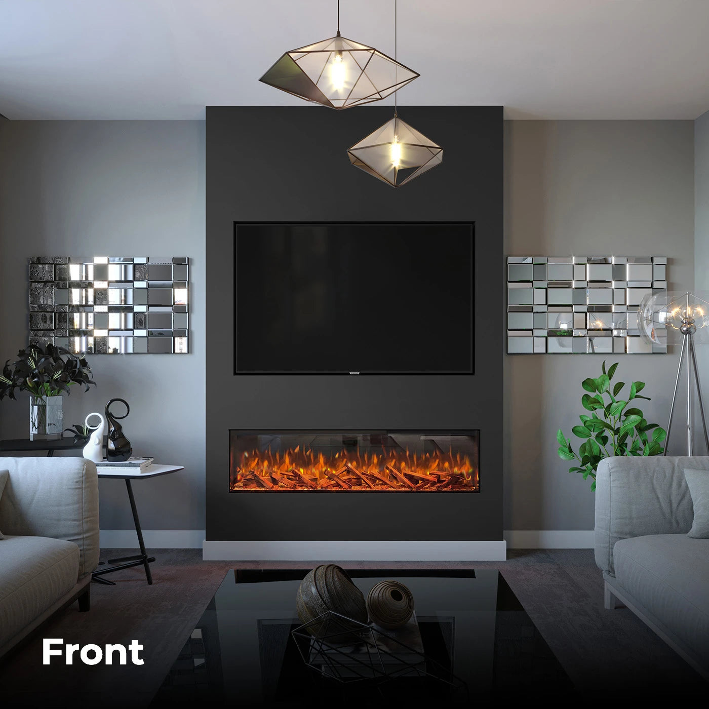 Fair Fires Tru Vizion Pano elektrische haard 1500