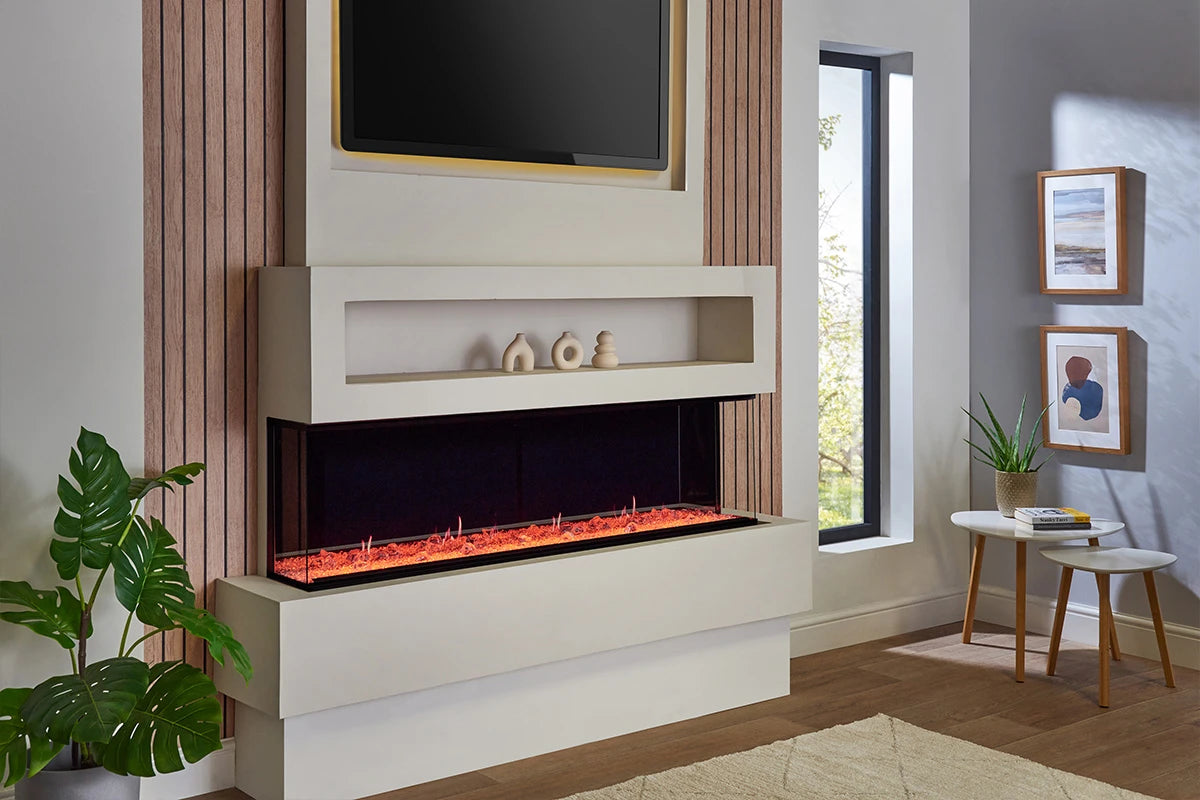 Cheminée électrique 3 faces Charlton & Jenrick Luminosa 150