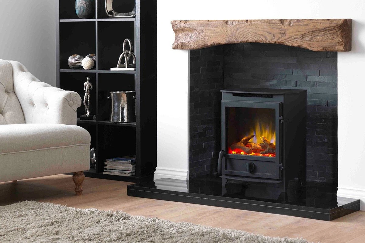 Charlton & Jenrick Fireline FP rechte deur Elektrische haard Vrijstaand