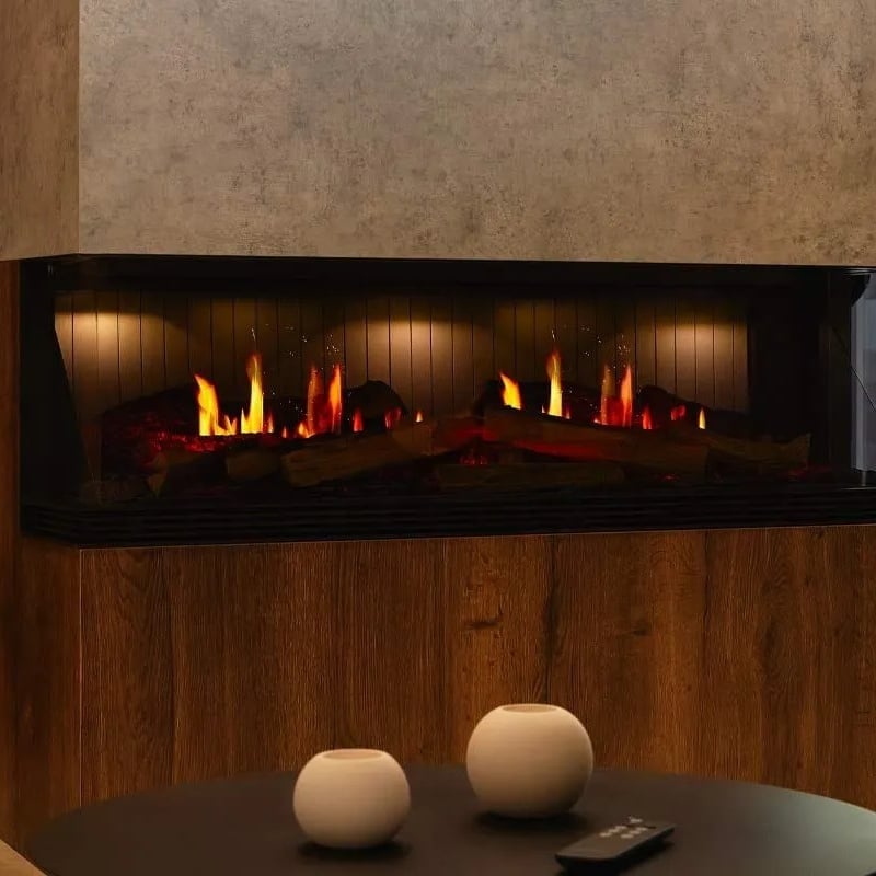 Dimplex Cheminée électrique encastrable Opti-V Vista 130 III - 130 cm