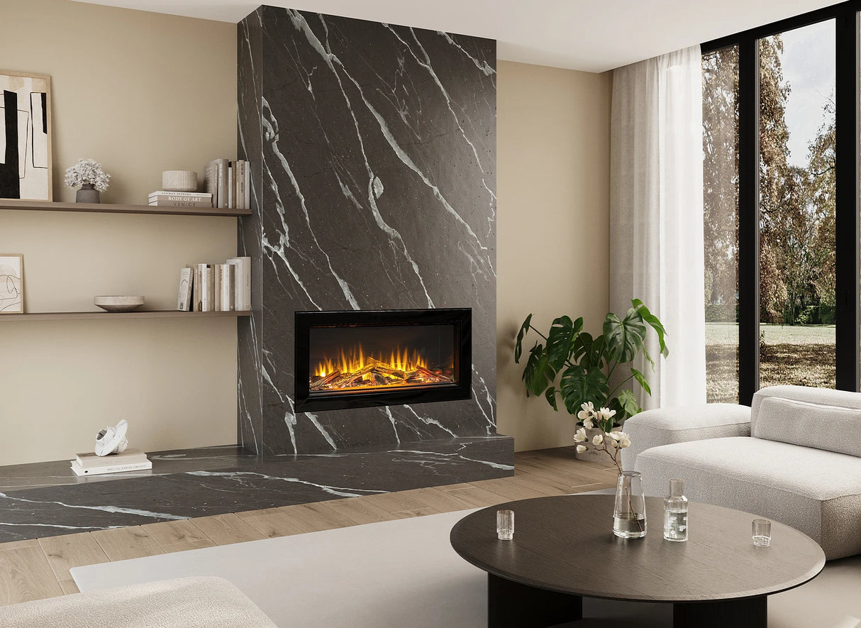 Charlton & Jenrick I-1000e Deep Elektrische haard 3-zijdig