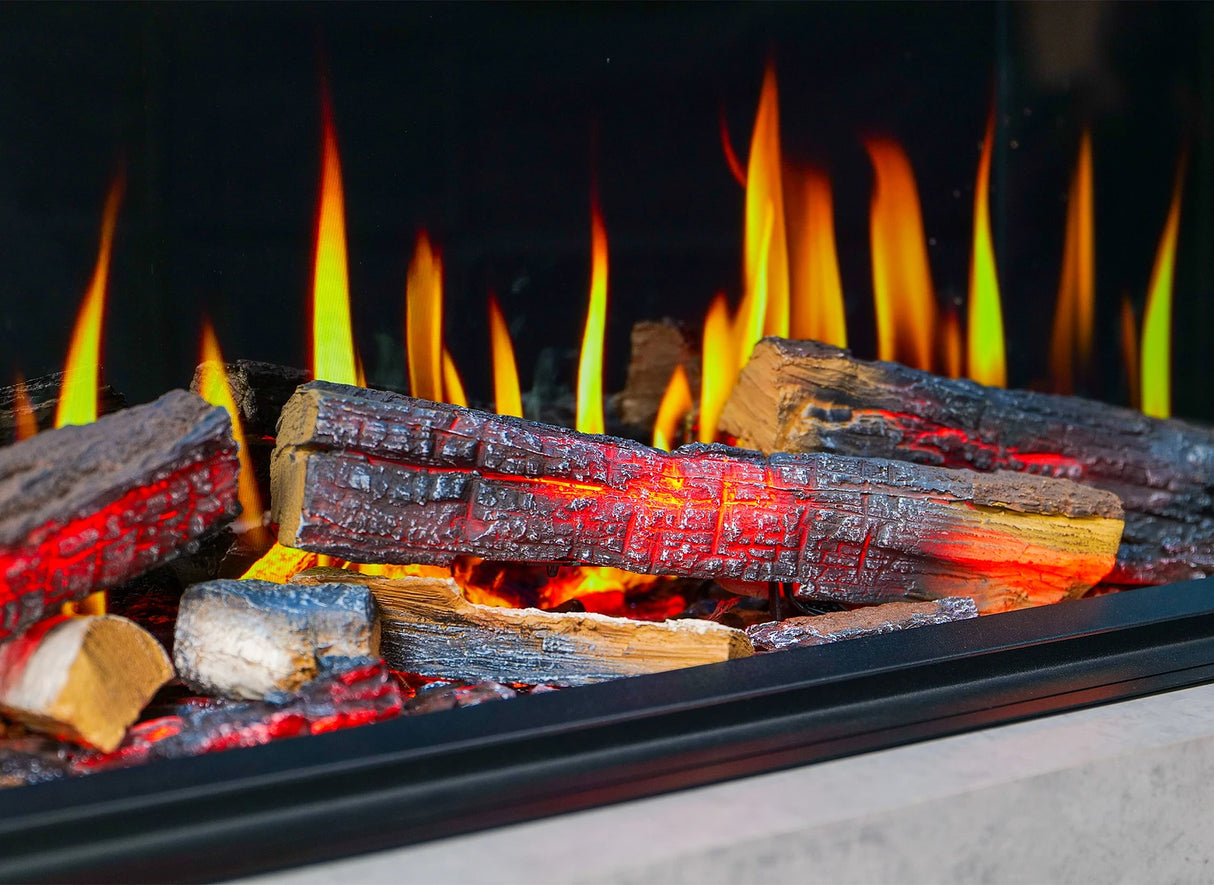 Cheminée électrique 3 faces Charlton & Jenrick Luminosa 110