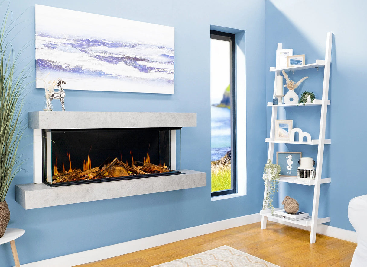 Cheminée électrique 3 faces Charlton & Jenrick Luminosa 110