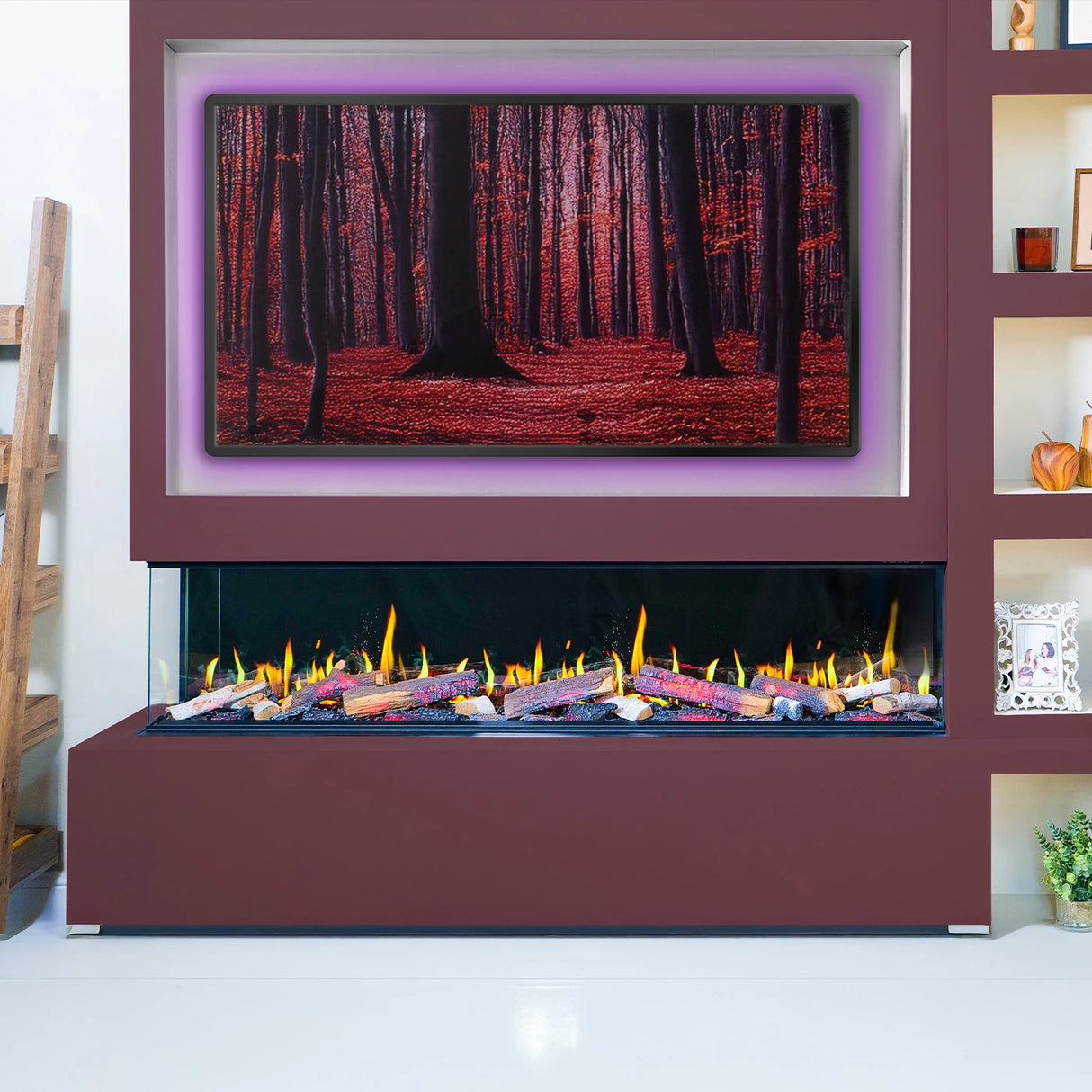 Charlton & Jenrick Luminosa 185 Elektrische haard 3-zijdig