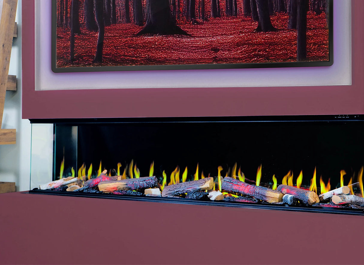 Charlton & Jenrick Luminosa 185 Elektrische haard 3-zijdig