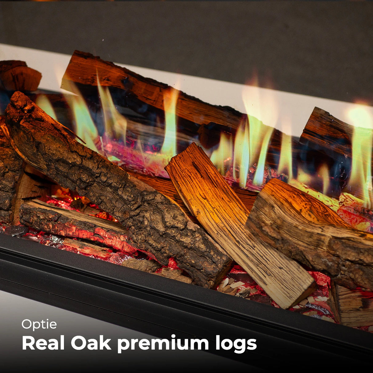 Cheminée encastrée Charlton & Jenrick i-1800e Deep 4D Ecoflame Smart App