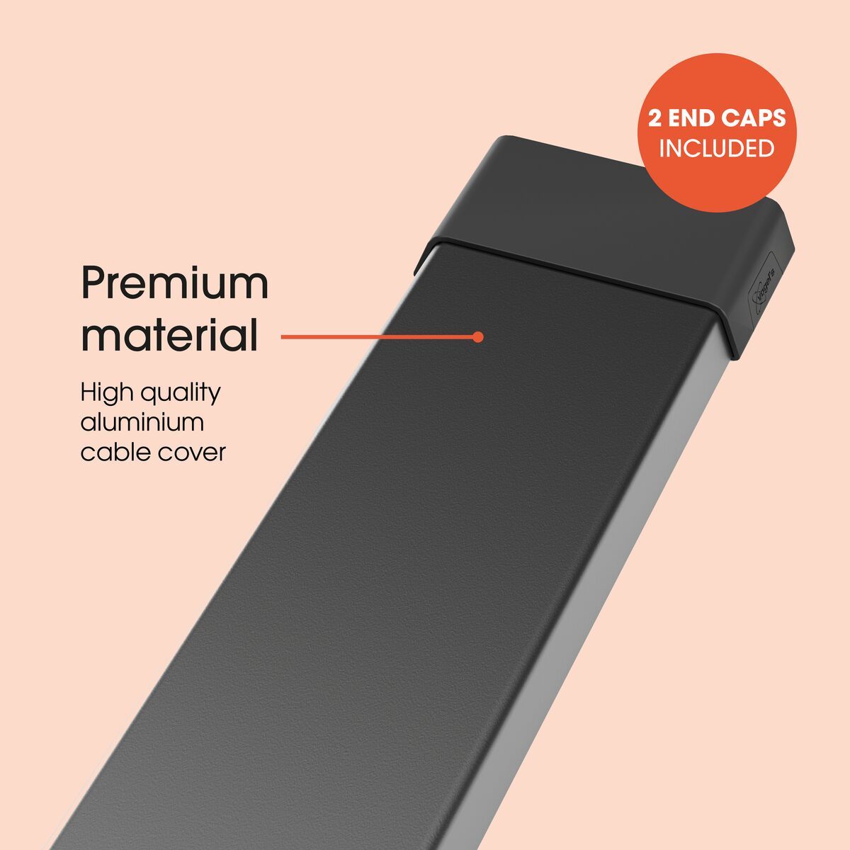 Vogel's TVA 7000 Cache-câbles - Blanc