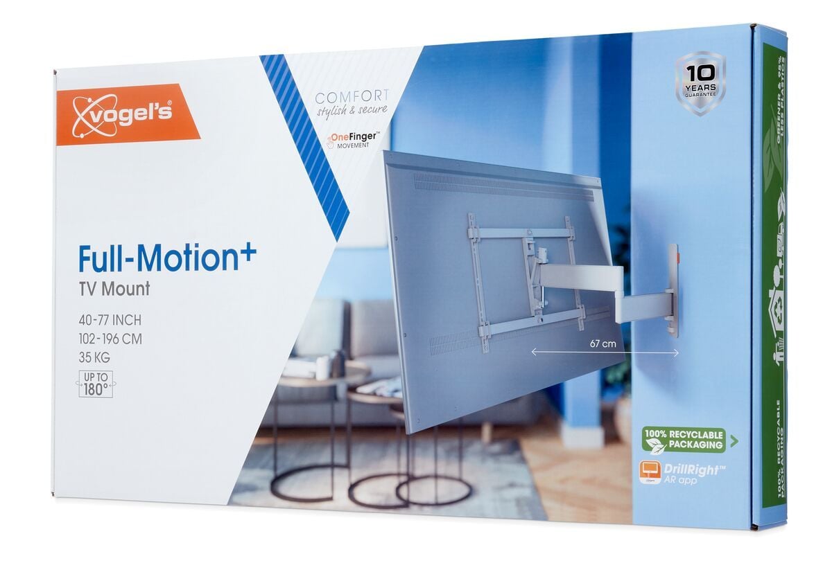 Support mural TV Vogel's Comfort 3645 - Blanc