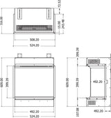 Element4 Elektrische haard Club 50 E