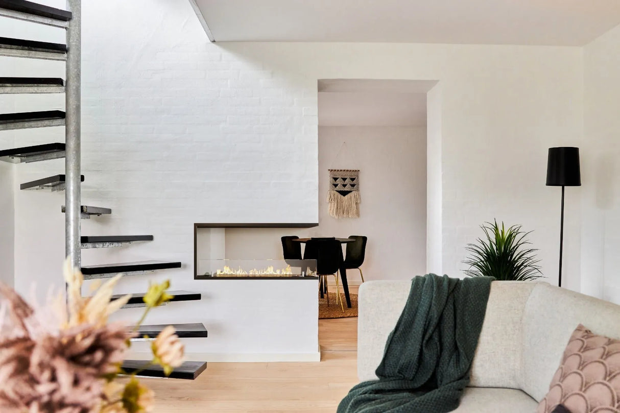 Le Feu Fires Bio ethanol haard - Clever - 3 Zijdige Room Divider 100 cm