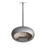 Le feu Bio ethanol haard - Nickel Sky