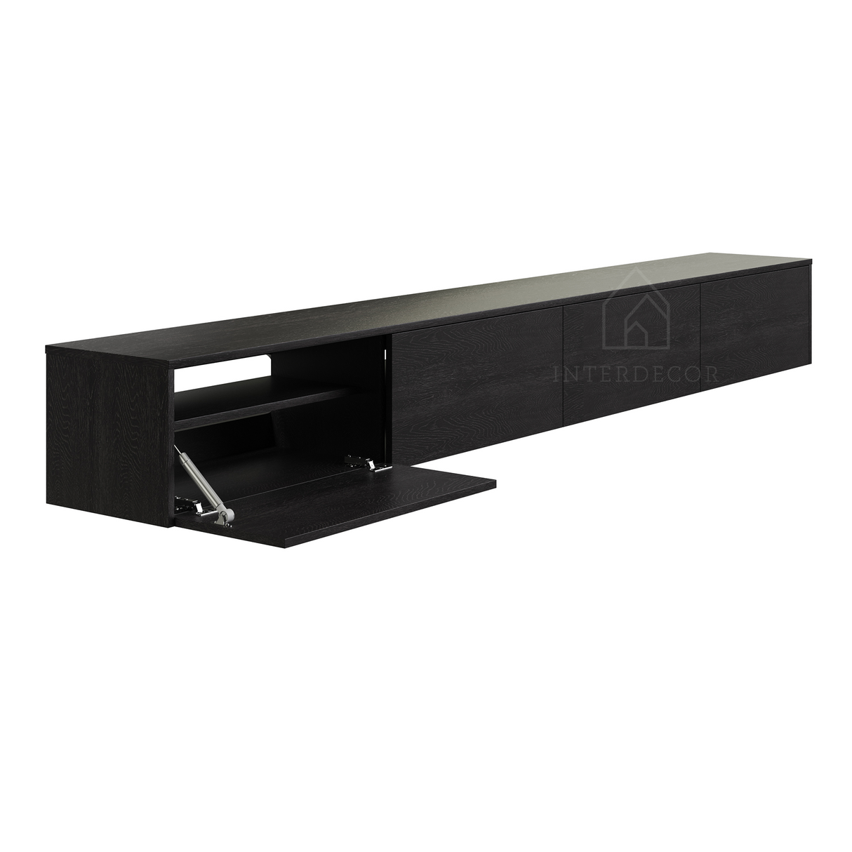 Elegance Collection TV meubel Madera Zwevend Zwart