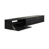 Elegance Collection TV meubel Madera Zwevend Zwart