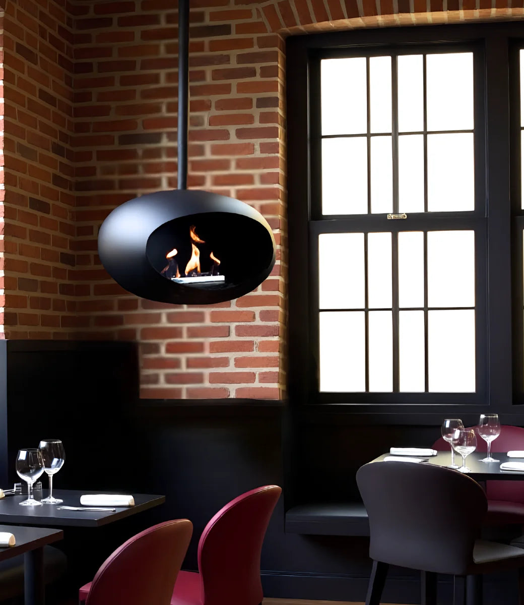 Le feu Bio ethanol haard Dome 625 - Black Sky Zwart 120 cm