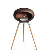 Le feu Bio ethanol haard - Mocca Ground Wood High