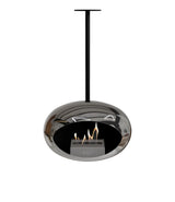 Le feu Bio ethanol haard - Chromed Silver Sky