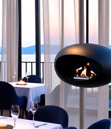 Le feu Bio ethanol haard Dome 625 - Black Sky Zwart 120 cm