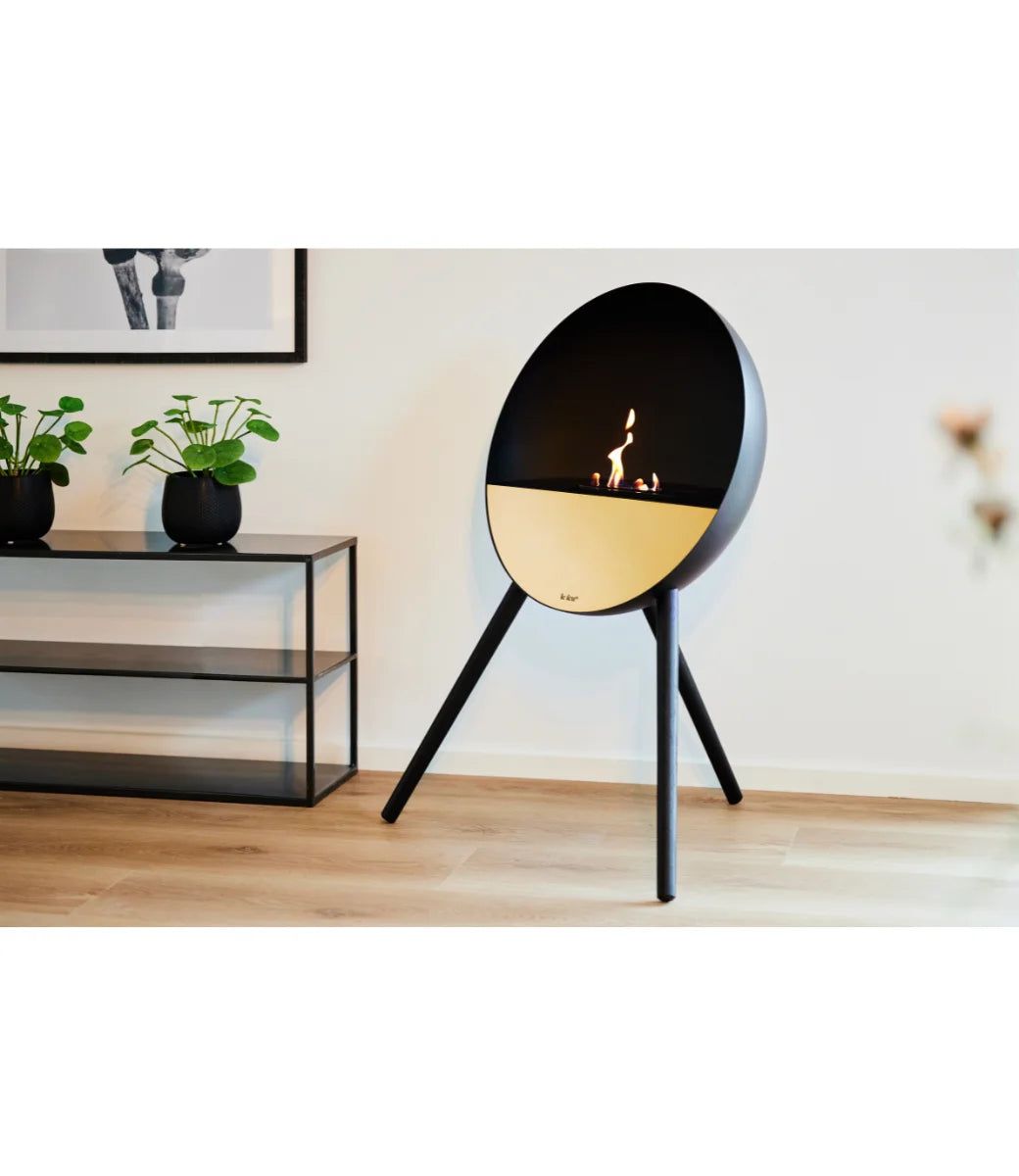 Cheminée à bioéthanol LeFeu - Eye Black