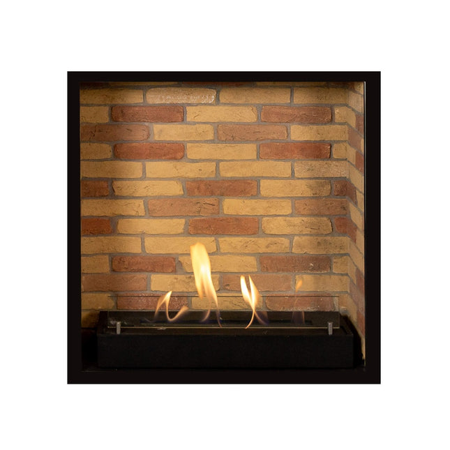 Xaralyn Inbouwunit L steendecor bio-ethanol haard