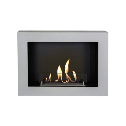 Xaralyn Serra bio-ethanol wandhaard Grijs RAL9006