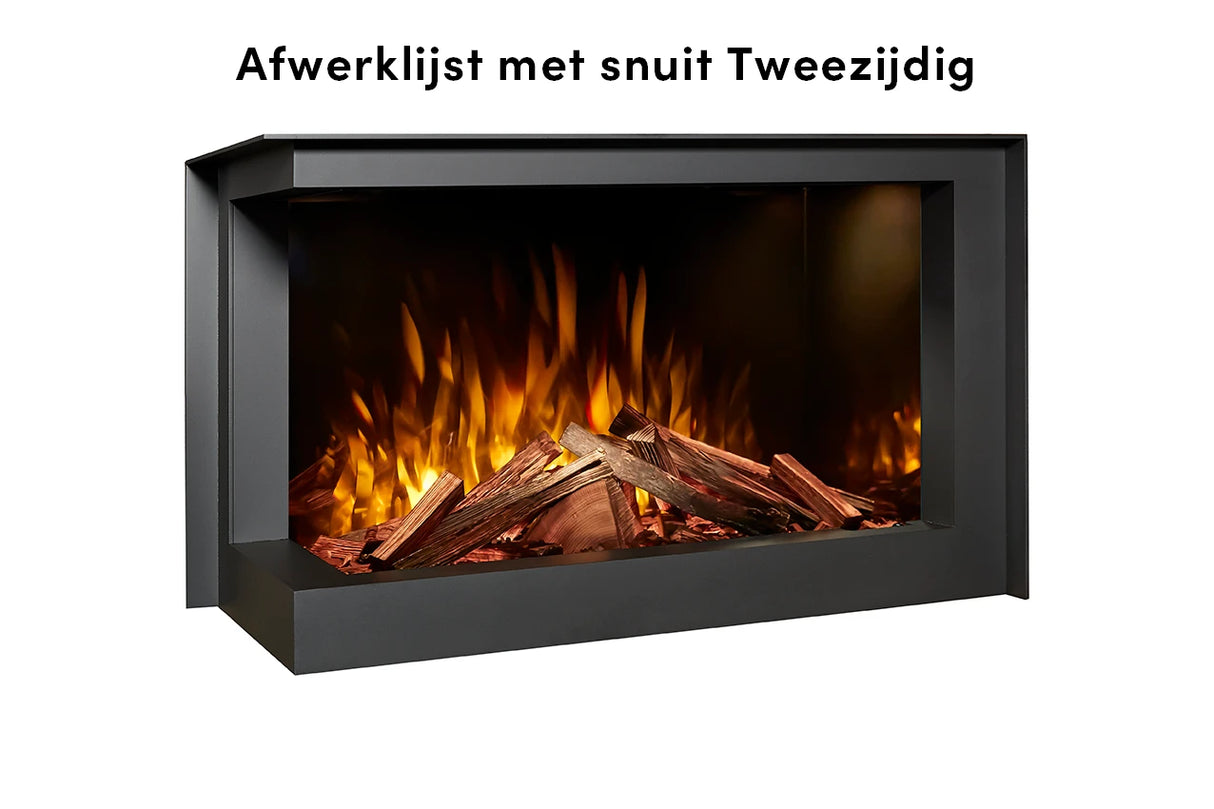 Fair Fires Tru Vizion Solution Elektrisch haard 650 Tweezijdig