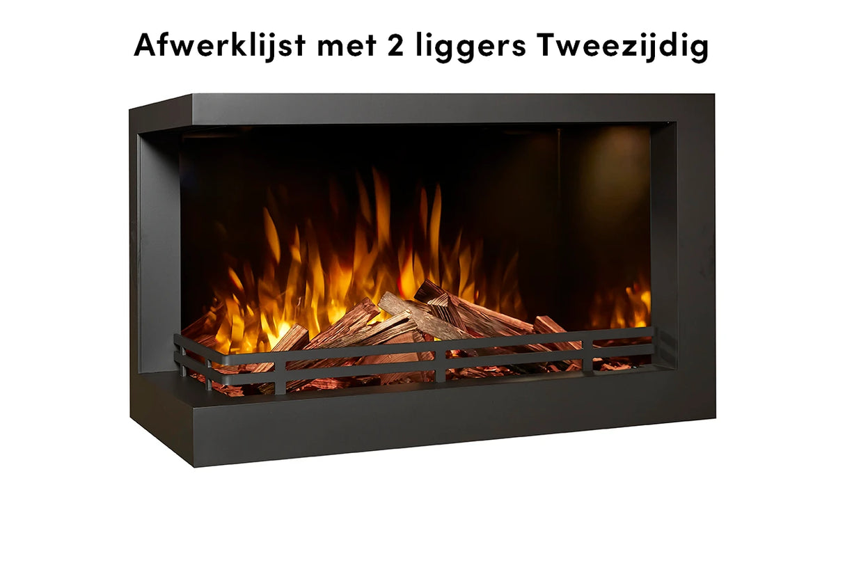 Fair Fires Tru Vizion Solution Elektrisch haard 650 Tweezijdig