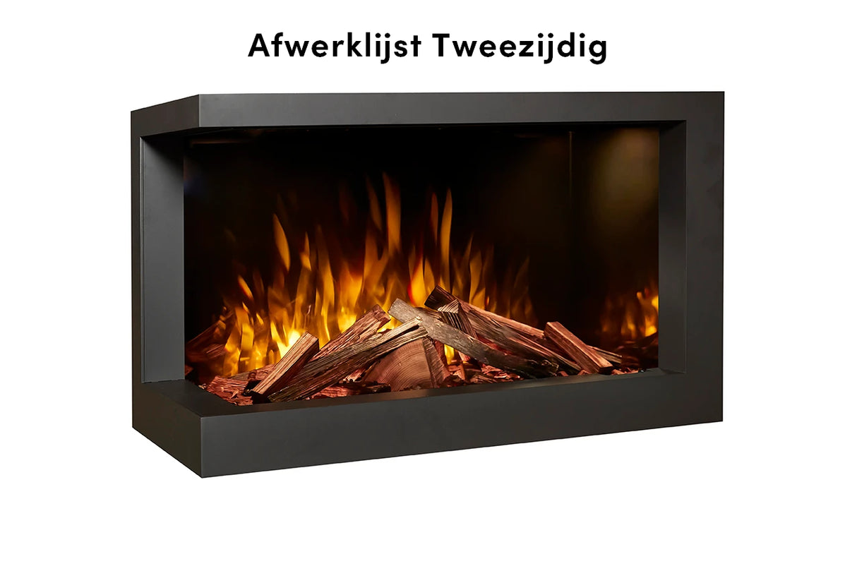 Fair Fires Tru Vizion Solution Elektrisch haard 650 Tweezijdig