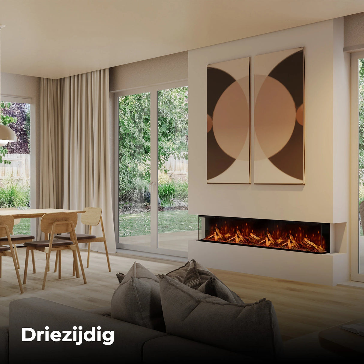 Fair Fires Tru Vizion Pano elektrische haard - S 2000