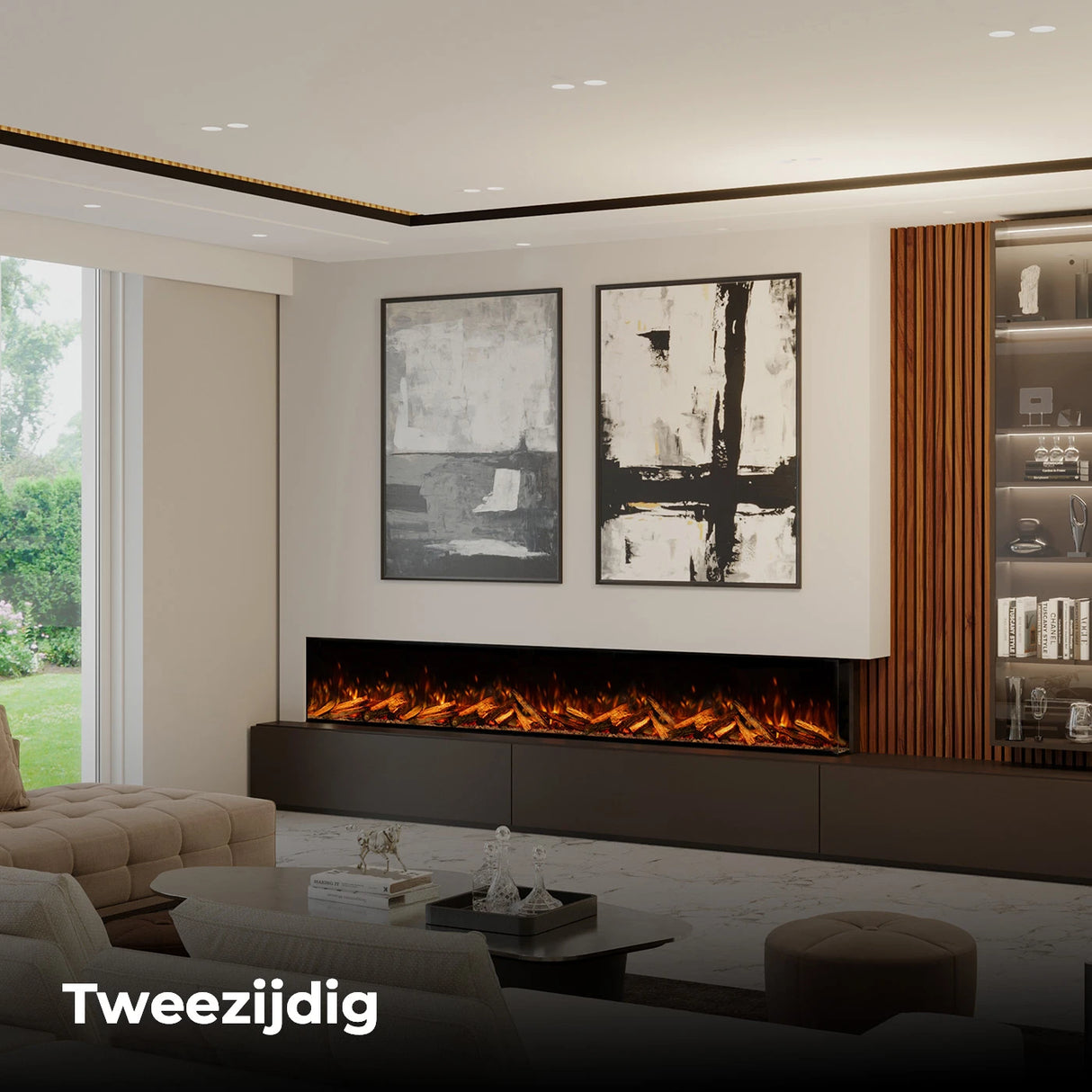 Fair Fires Tru Vizion Pano elektrische haard - X 3000