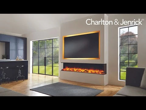 Charlton & Jenrick i-2200e Deep Elektrische haard 3-zijdig