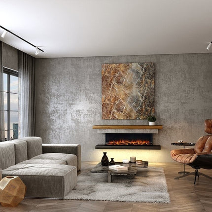 Charlton & Jenrick i-1800e Deep 4D Ecoflame Smart App Front Inbouwhaard