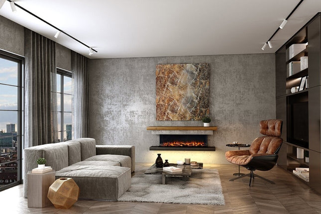 Charlton & Jenrick i-1800e Deep 4D Ecoflame Smart App Front Inbouwhaard