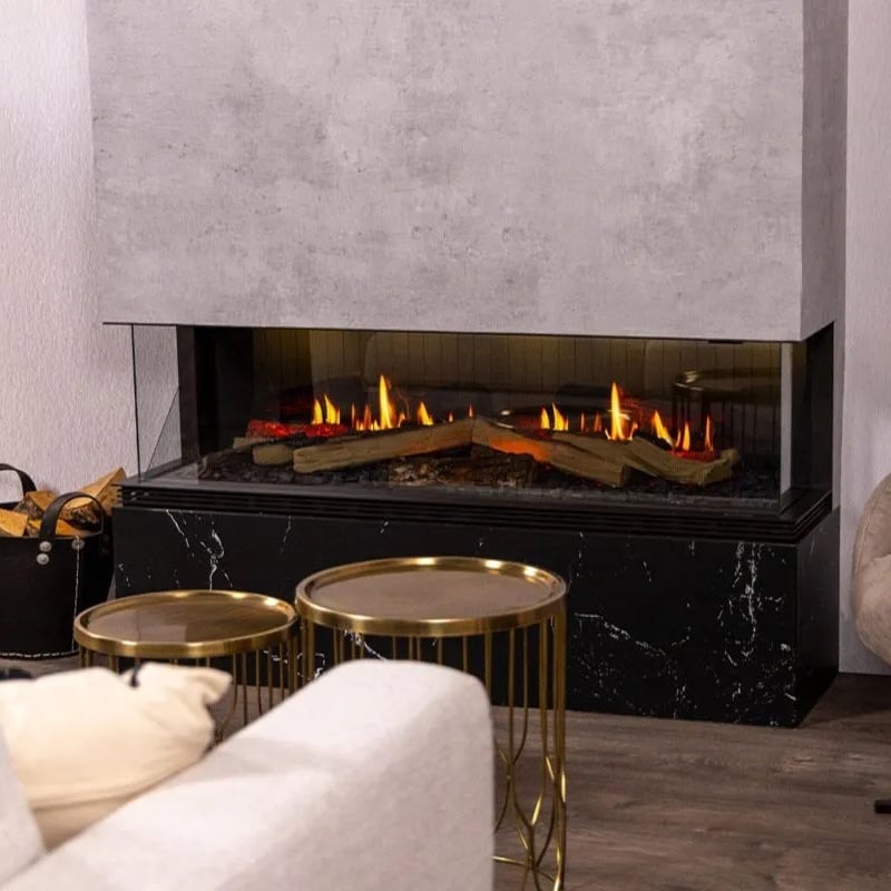 Dimplex Cheminée électrique encastrable Opti-V Vista 130 III - 130 cm