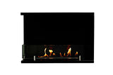 Le Feu Fires Bio ethanol haard - Clever - 2 zijdig open Hoek 120 cm