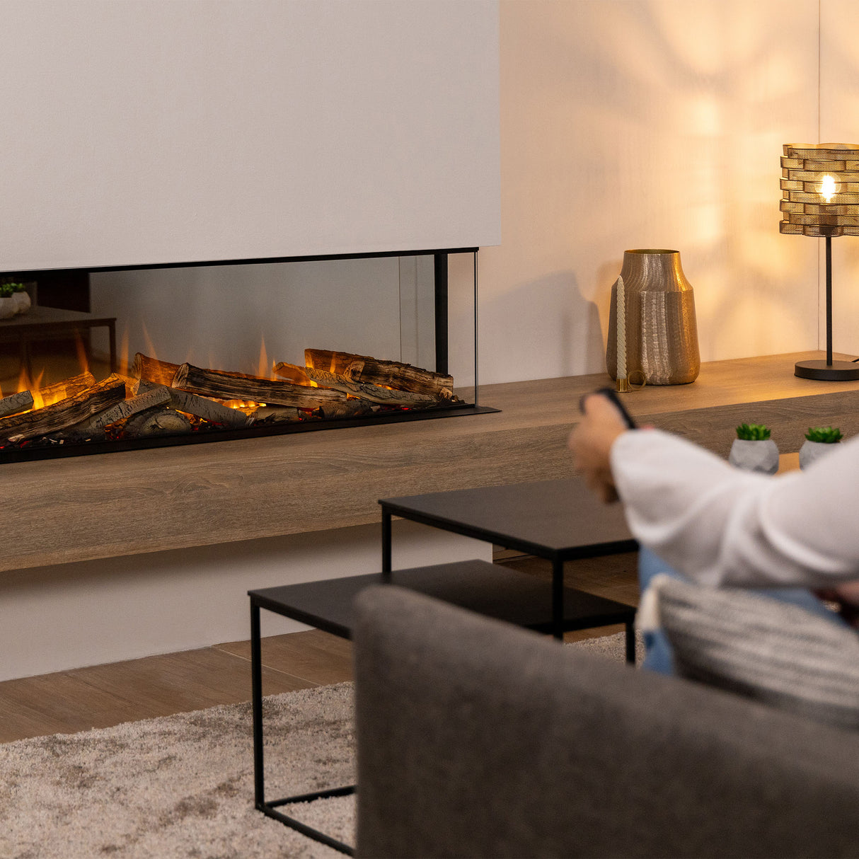 Dimplex Cheminée électrique encastrable Vivente Plus - 150cm